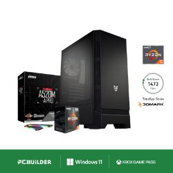 Picture of PCBuilder Ryzen 5 5600G DEFENDER Windows 11 Gaming PC