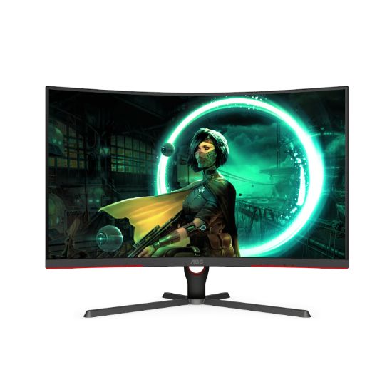 Picture of AOC Monitor G3 32inch QHD 165hz FreeSync | VESA | Low blue light | Curved | Flicker Free | Narrow Bezel