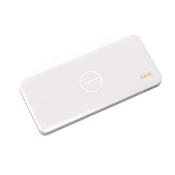 Picture of Romoss Pulse 10 10000mAh Input: Micro USB 5V 2.1A|Output: 1 x USB 5V 2.1A|1 x USB 5V 1A Power Bank - White