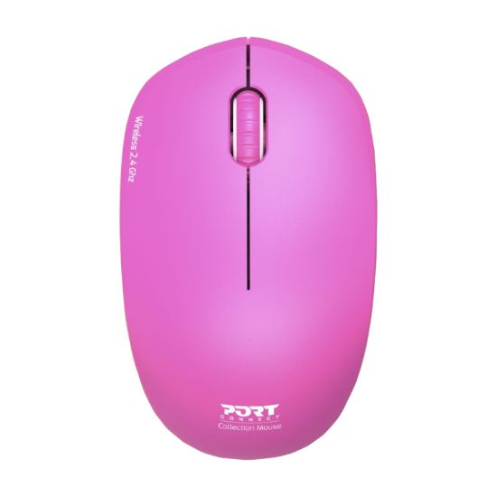 Picture of Port Connect MOUSE COLLECTION WIRELESS Fuschia