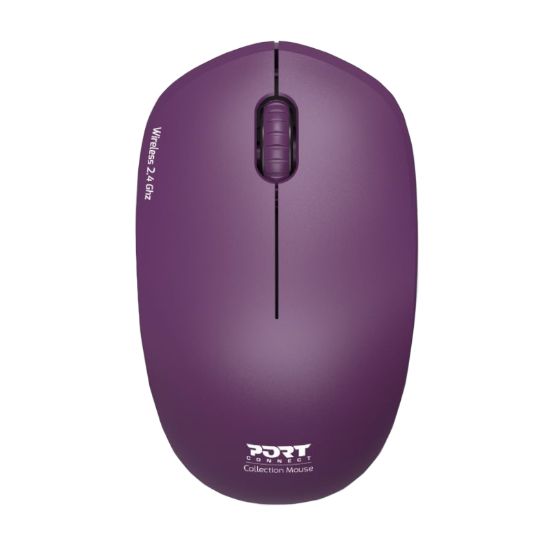 Picture of Port Connect MOUSE COLLECTION WIRELESS Purple