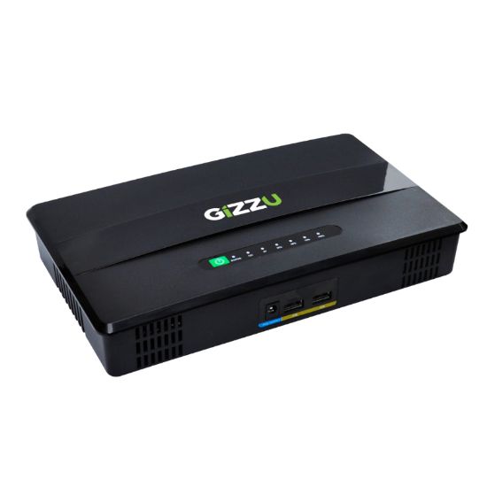 Picture of GIZZU 100W 46Wh 14400mAh Mini POE DC UPS - Black