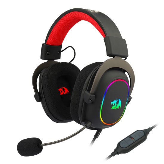 Picture of REDRAGON Over-Ear ZEUS-X USB RGB Gaming Headset - Black