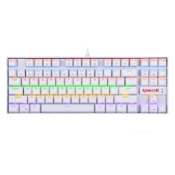 Picture of REDRAGON KUMARA Mechanical 87 Key|RGB Backlit Gaming Keyboard - White