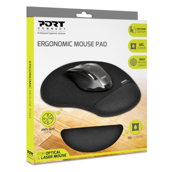 Picture of Port Ergonomic Gel Mouse Pad - Black
