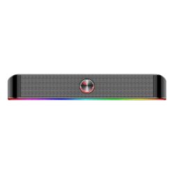 Picture of REDRAGON 2.0 Sound Bar ADIEMUS 2 x 3W RGB USB|Aux PC Gaming Speaker - Black