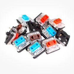 Picture of Keychron Brown Gateron Low Profile Switch with Holder Set 12Pcs/Set