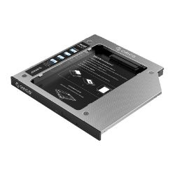 Picture of ORICO 9.0mm/9.2mm/9.5mm SATA3.0 Optical Caddy Drive - Silver