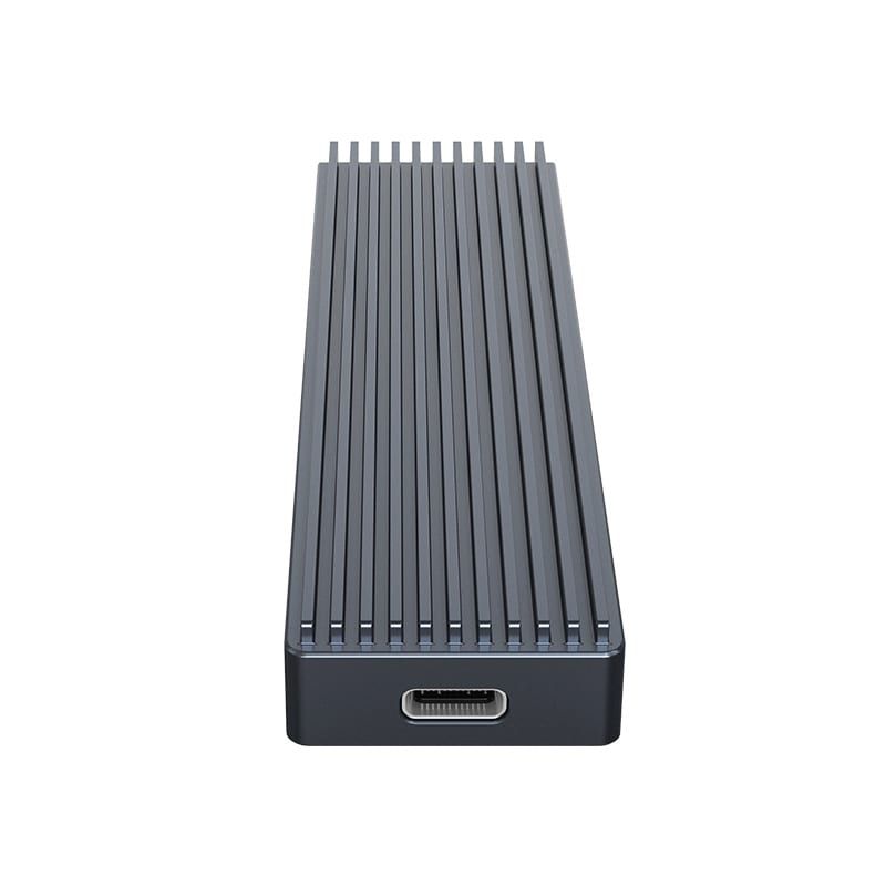 Picture of ORICO M.2 NVMe/non-NVMe|Type-C to Type-C/USB included|2TB Max SSD Enclosure - Grey