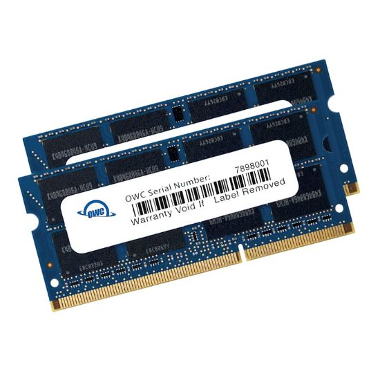 Picture of OWC Mac Memory 16GB Kit (2x8GB) 1600Mhz DDR3 SODIMM Mac Memory