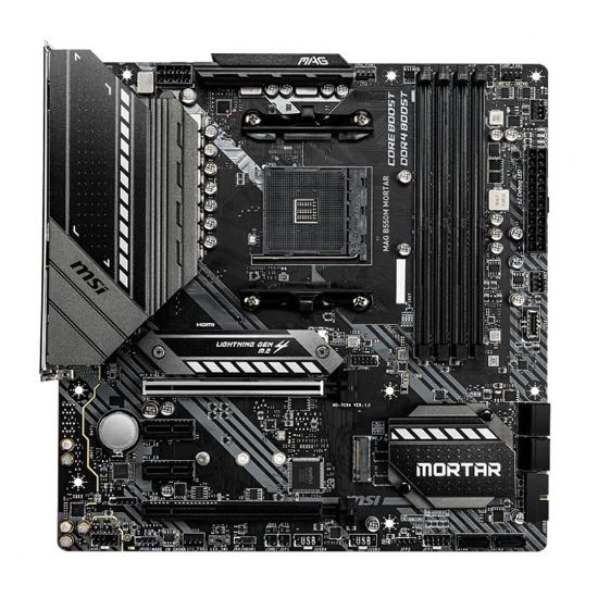 Picture of MSI B550M MORTAR AMD AM4 M-ATX Gaming Motherboard