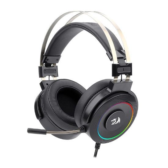 Picture of REDRAGON Over-Ear LAMIA 2 USB RGB PC|PS3|PS4 Stand Included Gaming Headset - Black