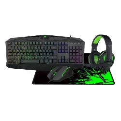 Picture of T-Dagger Legion 4in1 Gaming Combo - Black/Green