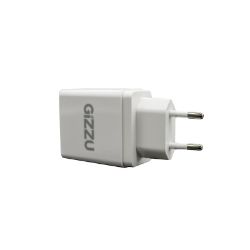 Picture of GIZZU Wall Charger Dual USB Port 3.4A - White