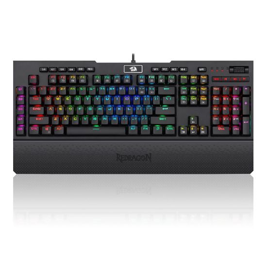 Picture of REDRAGON BRAHMA PRO RGB MECHANICAL Gaming Keyboard - Black