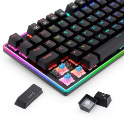 Picture of REDRAGON RATRI SILENT RGB MECHANICAL Gaming Keyboard - Black