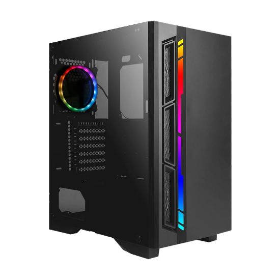 Picture of Antec NX400 ATX | Micro-ATX | ITX ARGB Mid-Tower Gaming Chassis - Black