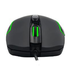 Picture of T-Dagger Private 3200DPI 6 Button|180cm Cable|Ergo-Design|RGB Backlit Gaming Mouse - Black