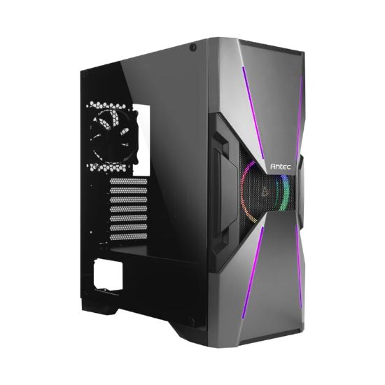 Picture of Antec DA601 E-ATX | ATX | Micro-ATX ARGB Mid-Tower Gaming Chassis - Black