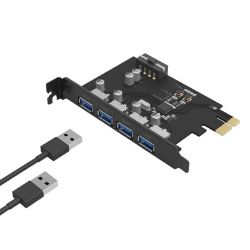 Picture of ORICO 4 Port USB3.0 PCI-e Expansion Card