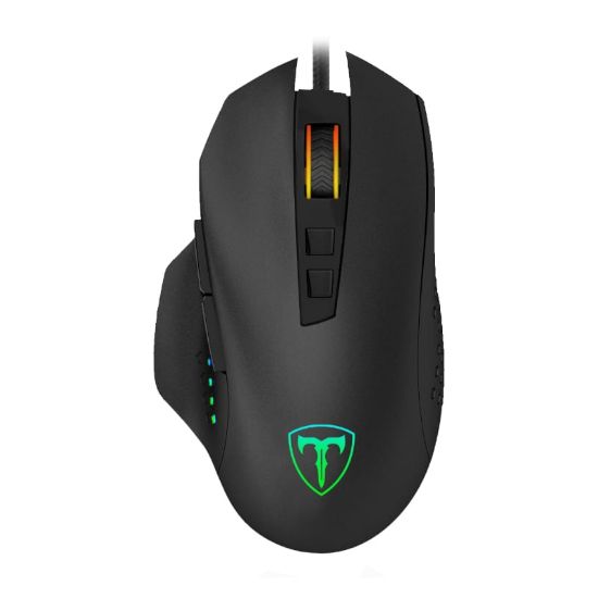Picture of T-Dagger Captain 8000DPI 8 Button|180cm Cable|Ergo-Design|RGB Backlit Gaming Mouse - Black/Red