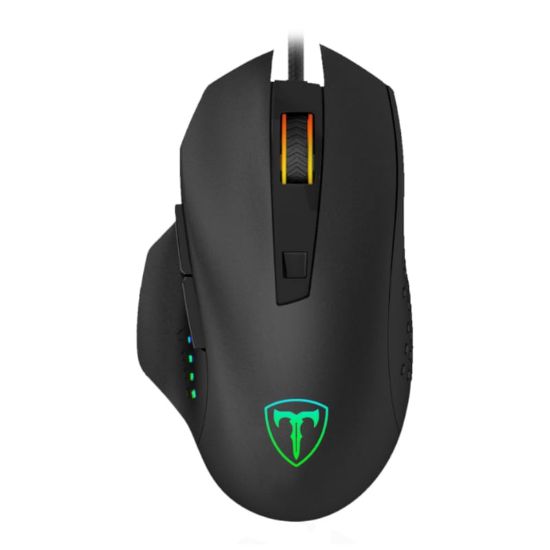 Picture of T-Dagger Warrant-Officer 4800DPI 6 Button|180cm Cable|Ergo-Design|RGB Backlit Gaming Mouse - Black/Red