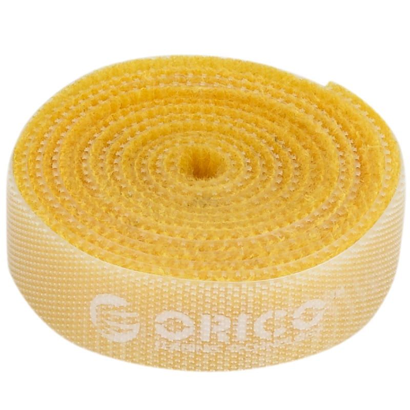 Picture of ORICO 1m Hook and Loop Cable Tie - Yellow