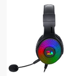 Over-Ear PANDORA USB (Power Only)|Aux (Mic and Headset) RGB Gaming Headset – Black (Open box)